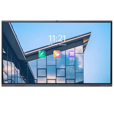 65 &quot; 컨퍼런스를 위한 4K 주도하는 상호작용 화면 화이트보드 상호 작용하는 위원회