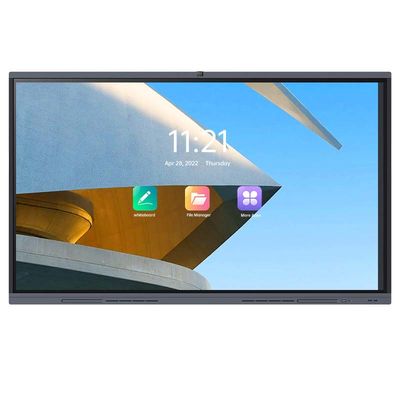 H11S 다중 터치 화면 현명한 상호 작용하는 평판 86 인치 OEM 4K 디지털 화이트보드