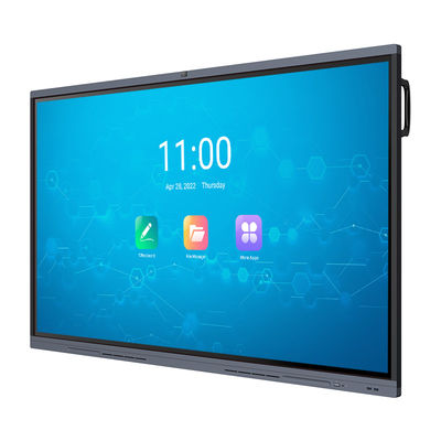 H11S 65 인치 4K 회의장 8G RAM UHD 똑똑한 상호 작용하는 편평한 패널