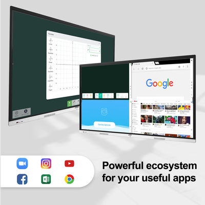 H6C 86 인치 스마트 패널 AG 터치 스크린 학교는 상호 작용하는 위원회 OEM 공장을 사용합니다