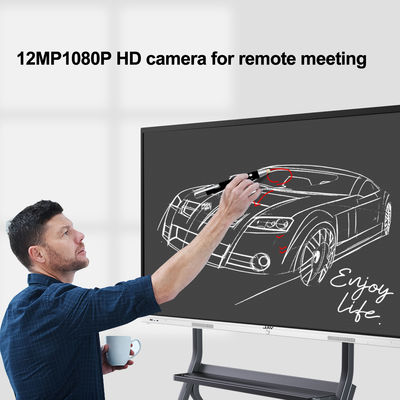 H6C 86 인치 스마트 패널 AG 터치 스크린 학교는 상호 작용하는 위원회 OEM 공장을 사용합니다