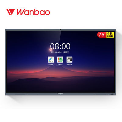 회의를 위한 55inch 65inch 75inch 86inch 똑똑한 널 상호 작용하는 평면 패널