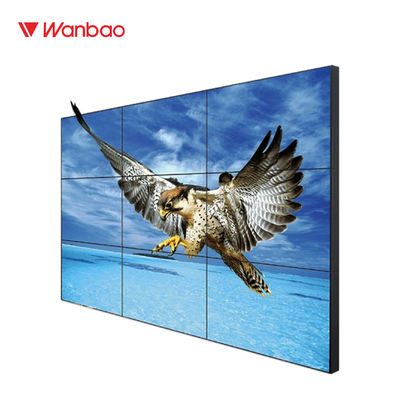 최고 좁은 날의 사면 5.3mm를 가진 다 패널 LCD 영상 벽면 55 인치