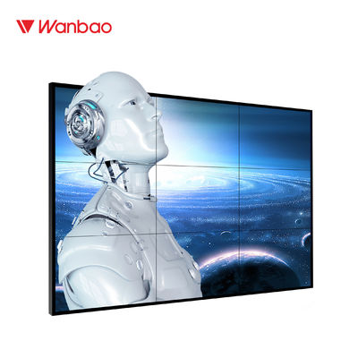 46 인치 슈퍼 LCD 짜집기 화면 내로우 베젤 6.3 밀리미터 3x3 LCD 텔레비전 벽