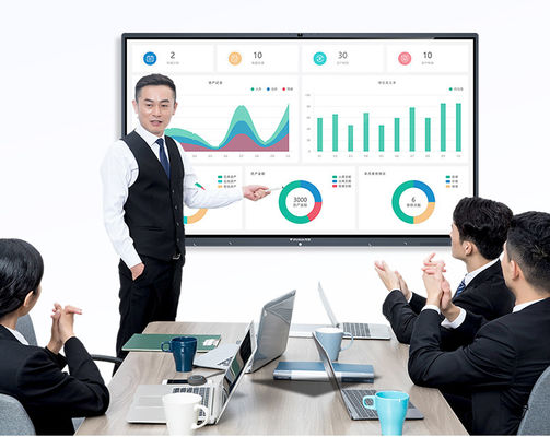 전자 똑똑한 상호 작용하는 Whiteboard 회의 편평한 패널 빠른 열 분산