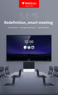 회의를 위한 55inch 65inch 75inch 86inch 똑똑한 널 상호 작용하는 평면 패널