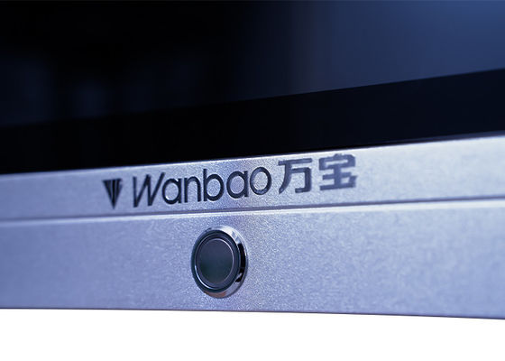 55 인치 86 인치 상호 작용하는 편평한 패널 합금 구조 400cd/2 광도