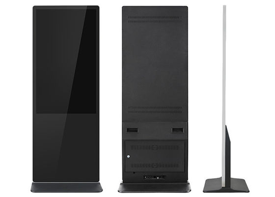 LCD 광고 선수를 서 있는 상호 작용하는 접촉 LED 지면 65&quot; 큰 스크린