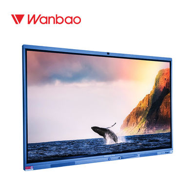 86 인치 상호 작용하는 편평한 패널 다 터치스크린 상호 작용하는 똑똑한 널 LED LCD