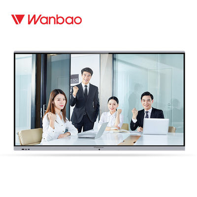 4k 통합적인 똑똑한 상호 작용하는 패널 터치스크린 큰 크기 65&quot; 75&quot; 86&quot;