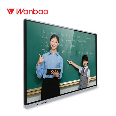 교육 20 점 접촉 상호 작용하는 Whiteboard 65 인치 멀티미디어