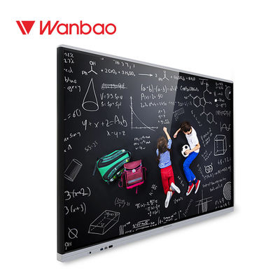 전자 교육 상호 작용하는 Whiteboard 75 인치 멀티미디어 훈련