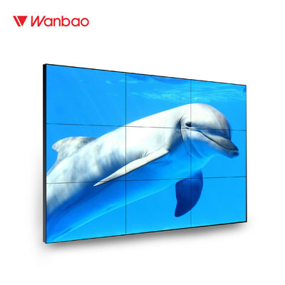 46 인치 슈퍼 LCD 짜집기 화면 내로우 베젤 6.3 밀리미터 3x3 LCD 텔레비전 벽