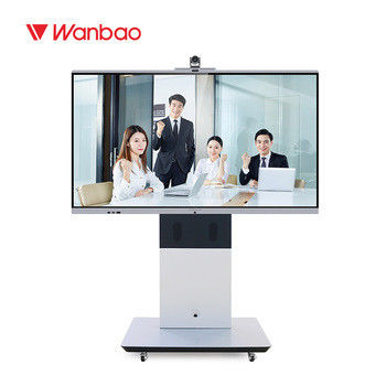 65 &quot; 가르침을 위한 4k 현명한 화이트보드 지적 상호 작용하는 평판