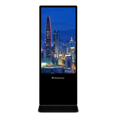 43 50 55 65 인치 수직 터치스크린 토템 광고 LCD 디지털 방식으로 Signage 전시