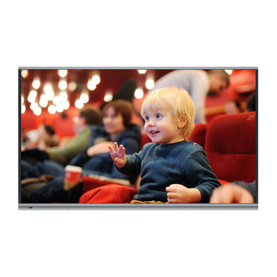 65 75 인치 4K 그림 교실 화이트 보드 전자적 터치 스크린 상호 작용하는 현명한 디지털 화이트보드