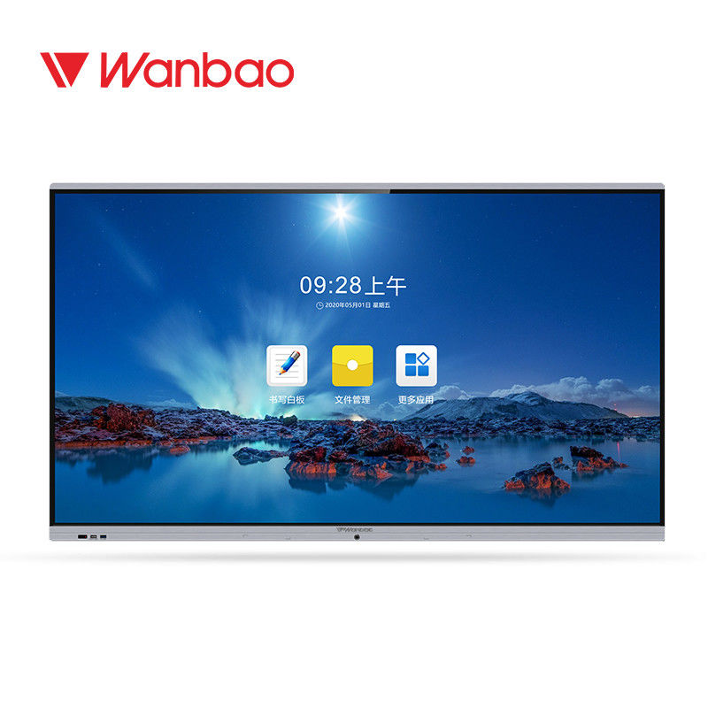 75&quot; 1개의 PC에서 똑똑한 상호 작용하는 디지털 방식으로 교실 널 지면 서 있는 접촉 모두