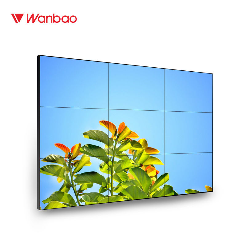 3X9 46 인치 LCD 지방 자치를 위한 접합 스크린 6.7mm LCD 영상 벽