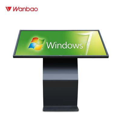 병원 키오스크는 단번에 쇼핑몰을 위해 질문 기계 윈도우 LCD 디스플레이에 손을 댑니다