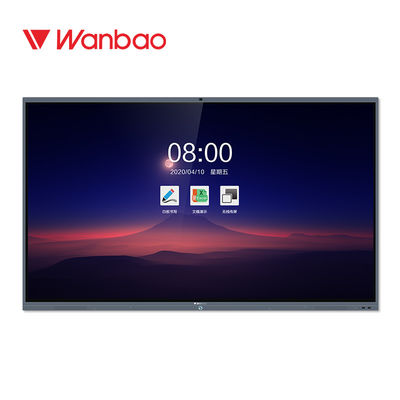 학교를 위한 상호 작용하는 디지털 방식으로 똑똑한 널 전자 교육 장비 55 /65/75/86/100 인치